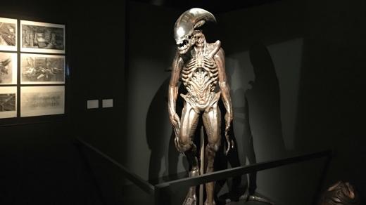 Model vetřelce z filmu Vetřelec: Vzkříšení