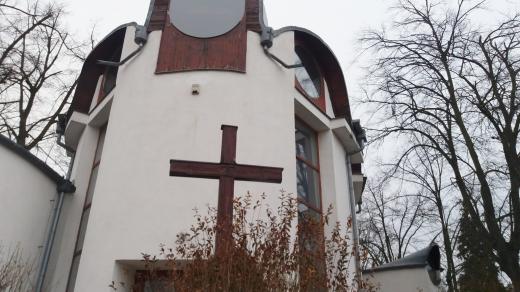 Kaple svatého Floriana je dominantou centra obce