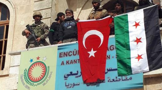 Sýrie, Turecko, boje