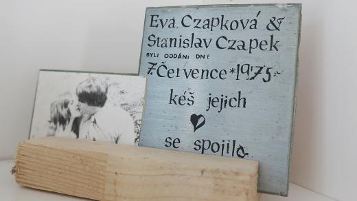 Svatební oznámení ze sbírky Moniky Sladké