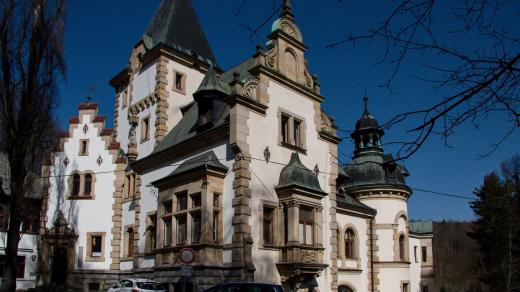 Druhé křídlo Liebiegova zámečku