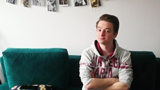 Herec Matyáš Valenta