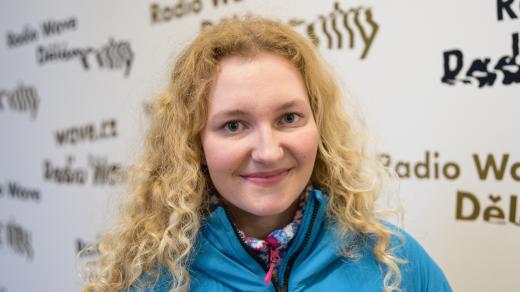 Ledolezkyně Aneta Loužecká