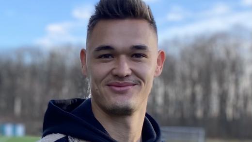 Fotbalový brankář Patrik Le Giang
