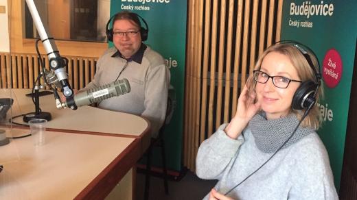 Kateřina Nimrichtrová a Jakub Smrčka z Husitského muzea v Táboře