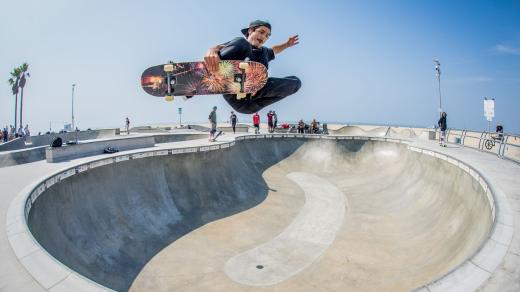 Skateboarding