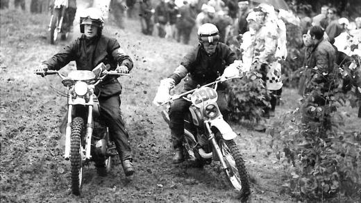 Ilustrační foto (Mezinárodní motocyklová šestidenní ve Špindlerově Mlýně, 1972)