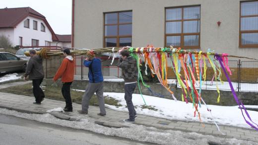 Nejdelší pomlázka z osmi prutů