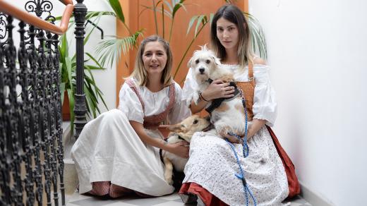 Aneta Polláková a Markéta Steinkeová