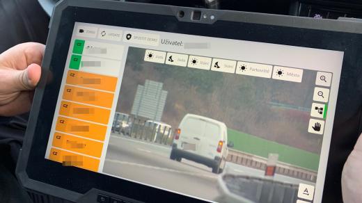 Nová policejní kontrola elektronických dálničních známek
