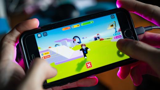 roblox, mobilní hra, telefon, videohra (ilustrační foto)