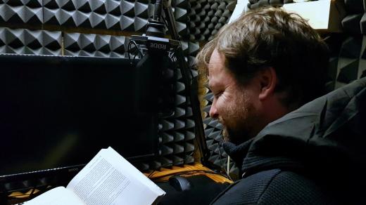Studio vydavatelství Čti mi, kde vznikají audioknihy, Vít Dvorský
