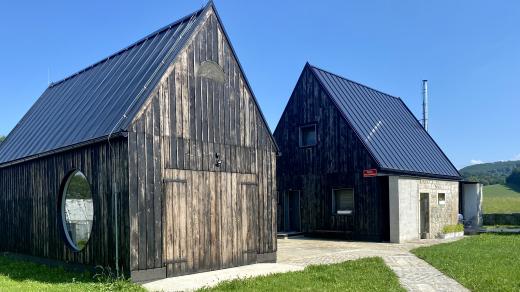 Dům v Staré Červené Vodě v Rychlebských horách od architekta Ondřeje Palenčára