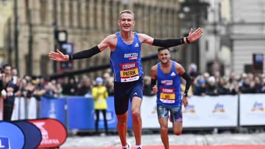 Patrik Vebr byl nejrychlejším českým závodníkem na Pražském půlmaratonu v roce 2023 i 2024