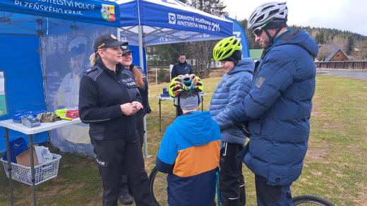 Policejní preventivní akce na Modravě
