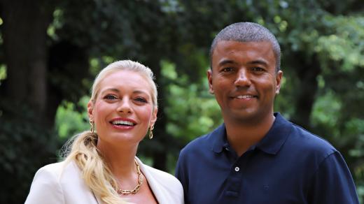 Lucie Borhyová a Rey Koranteng