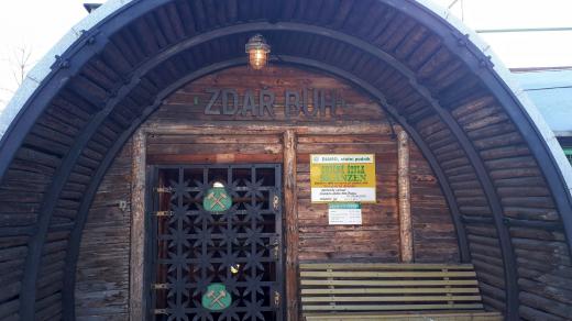 Vstup do staříčské štoly