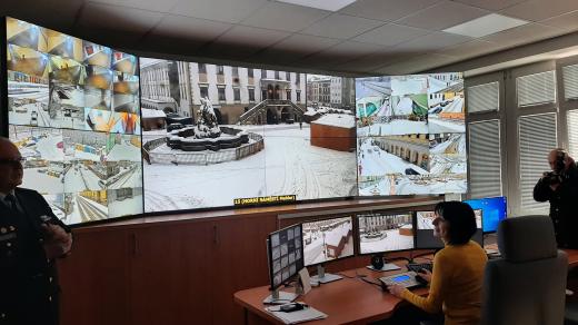 Operační středisko městské policie Olomouc