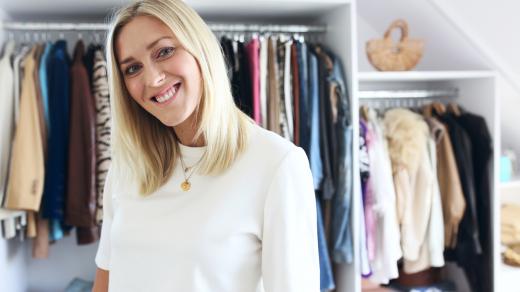 Zorka Hejdová ve svém šatníku