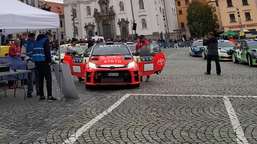 Středoevropská rally v Klatovech