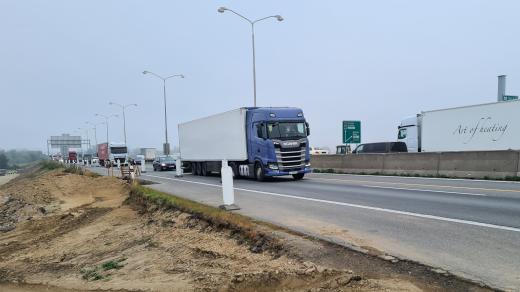 Rozšiřování dálnice D1 u Brna