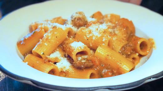 Italské rigatoni
