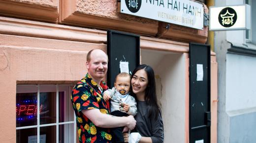 Tomáš Cibulka a Phương Anh Trần (Tinni)