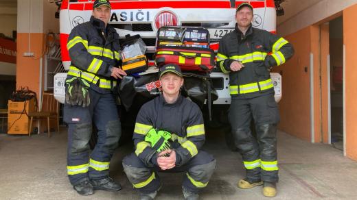 Dobrovolní hasiči ze Starých Hamrů