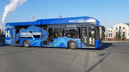 Nový vodíkový autobus H City od společnosti Škoda Group