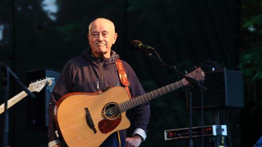 Petr Ulrych na festivalu Okolo Třeboně v roce 2018