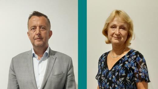 Petr Vrána (ANO) a Jitka Seitlová (KDU-ČSL)