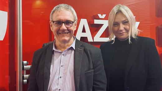 Mamodiagnostik a zakladatel českého screeningového programu Jan Daneš s Patricií Strouhalovou