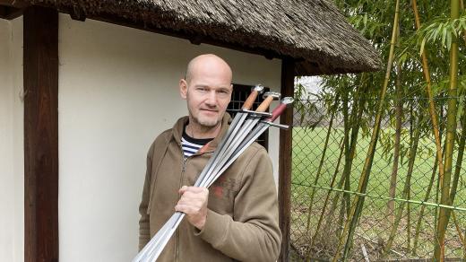 Výrobce historických zbraní Jiří Kadlec