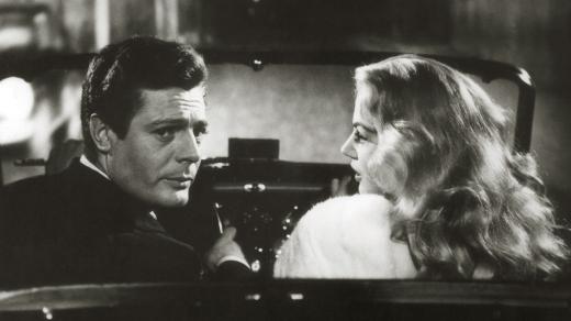 Marcello Mastroianni a  Anita Ekberg ve filmu La Dolce Vita (1960)