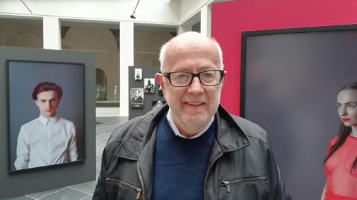 Fotograf Vladimír Birgus, vedoucí Institutu tvůrčí fotografie v Opavě