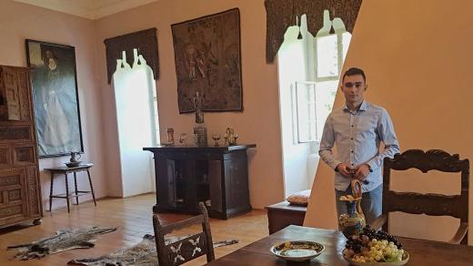 Zámecká průvodce Tomáš Machálek