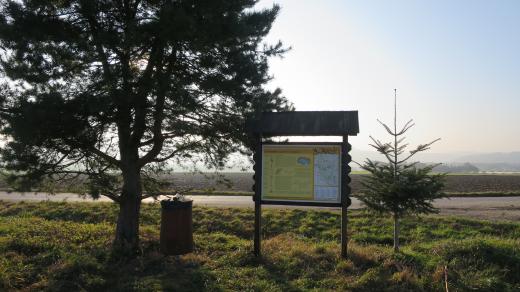 Stanoviště Geologického a vodního muzea poblíž orlickoústeckého letiště