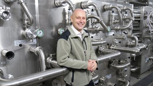 Adam Brož, vrchní sládek pivovaru Budějovický Budvar