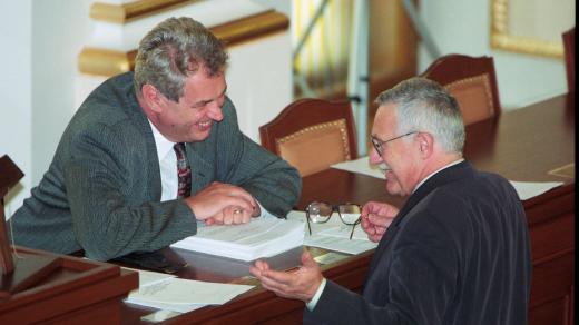 Miloš Zeman a Václav Klaus