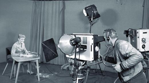 Hlasatelka Jarmila Šusterová, Československá televize,1960