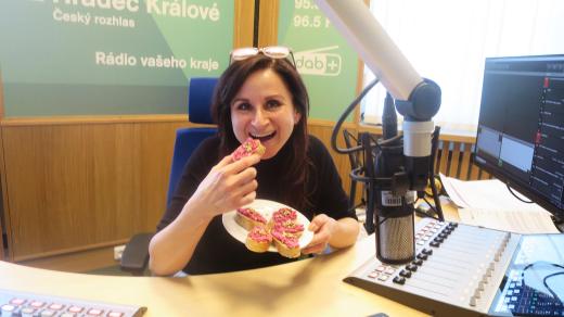 Jana Kudyvejsová s pomazánkou z červené řepy
