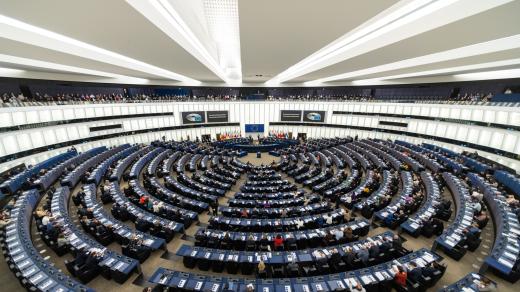 Plenární zasedání Evropského parlamentu ve Štrasburku
