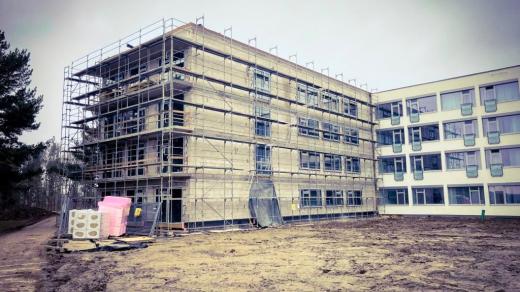 Ubytování lázní Aurora v Třeboni se rozrůstá o přístavbu