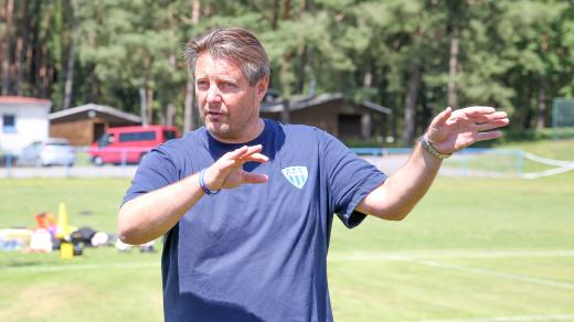 Miloslav Brožek, trenér fotbalového týmu FC MAS Táborsko