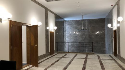 Český rozhlas Brno, prostor mezipatra po rekonstrukci