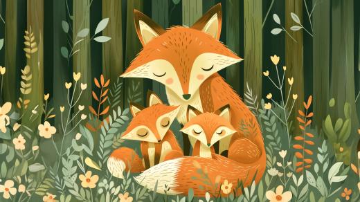 Poslechněte si liščí pohádku