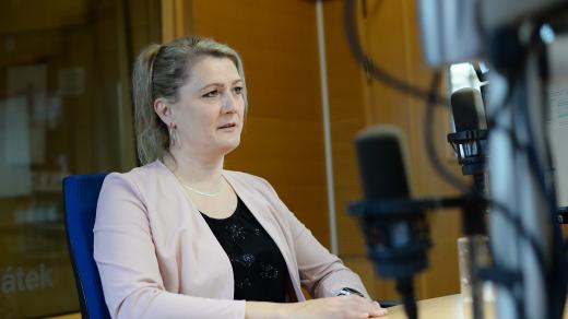 Starostka Chvaletic Renata Dymešová