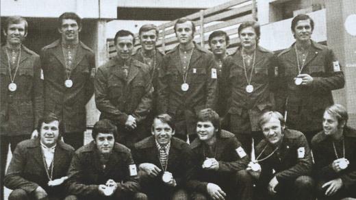 Českoslovenští házenkáři vybojovali v Mnichově senzační stříbrnou medaili