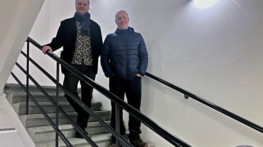 Režisér Robin Lipo a producent Martin Novosad