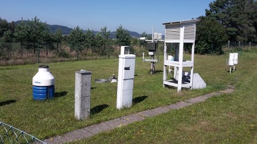 Profesionální meteostanice v Ústí nad Orlicí